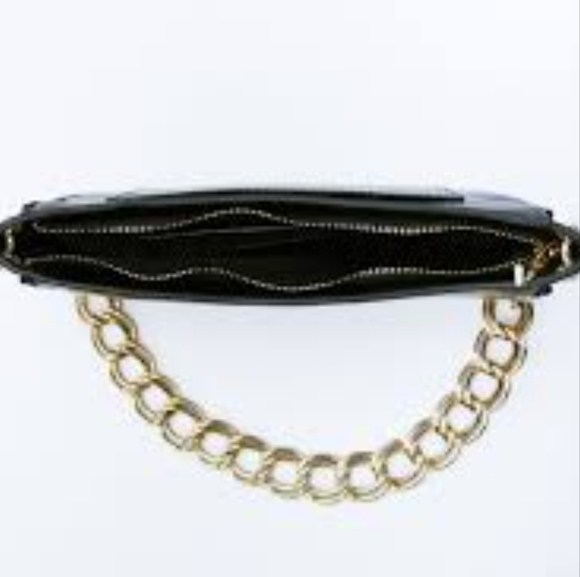 Zara shoulder bag with chain - Picture 3 of 9
